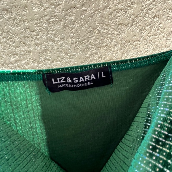 Green Party Dress - Picture 2 of 3